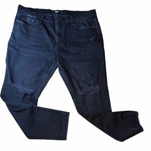 🔥 Hudson Zack Skinny Black Jeans Size 40 40x32 🔥